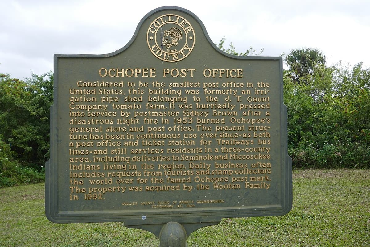 Ochopee Post Office